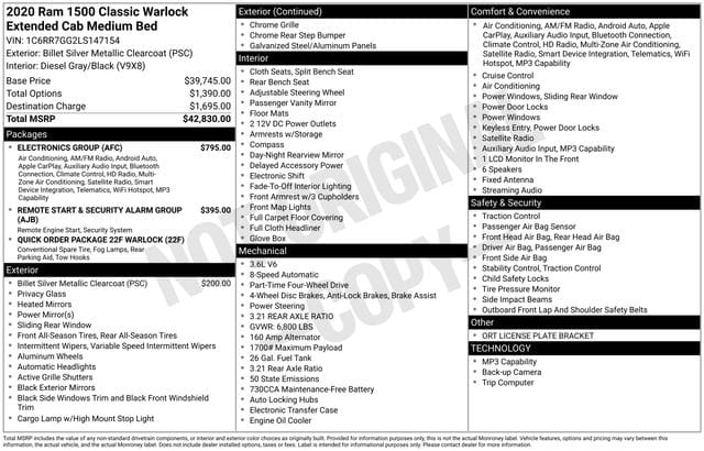 ram ram 1500 classic 2020 1C6RR7GG2LS147154 image ram ram 1500 classic 2020 1C6RR7GG2LS147154 image